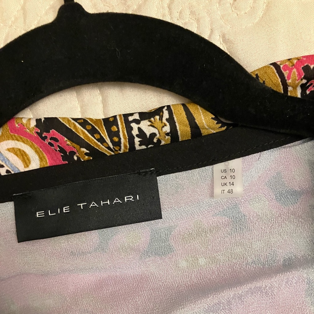 Elie Tahari Camren paisley silk dress - Picture 11 of 11